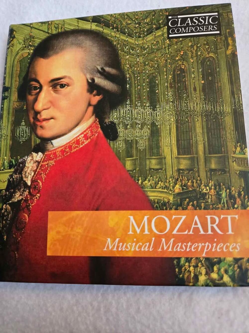 The Classic Composers Mozart Musical Masterpieces CD & Book Set